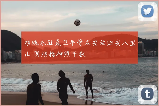 棋魂永驻聂卫平骨灰安放归安八宝山 围棋精神照千秋